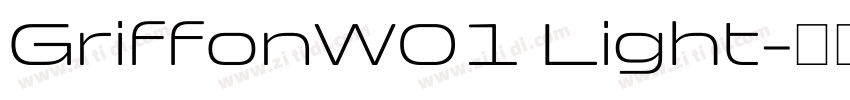 GriffonW01 Light字体转换